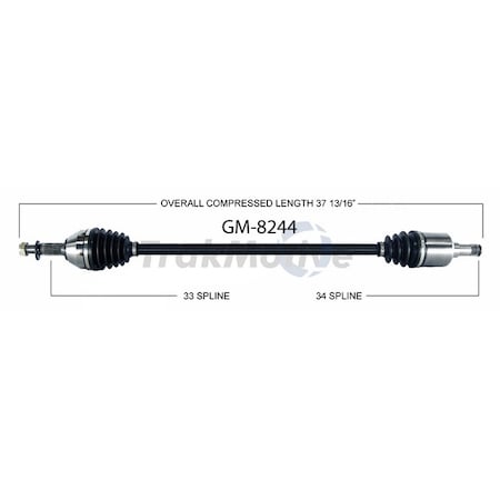 Cv Axle Shaft,Gm-8244